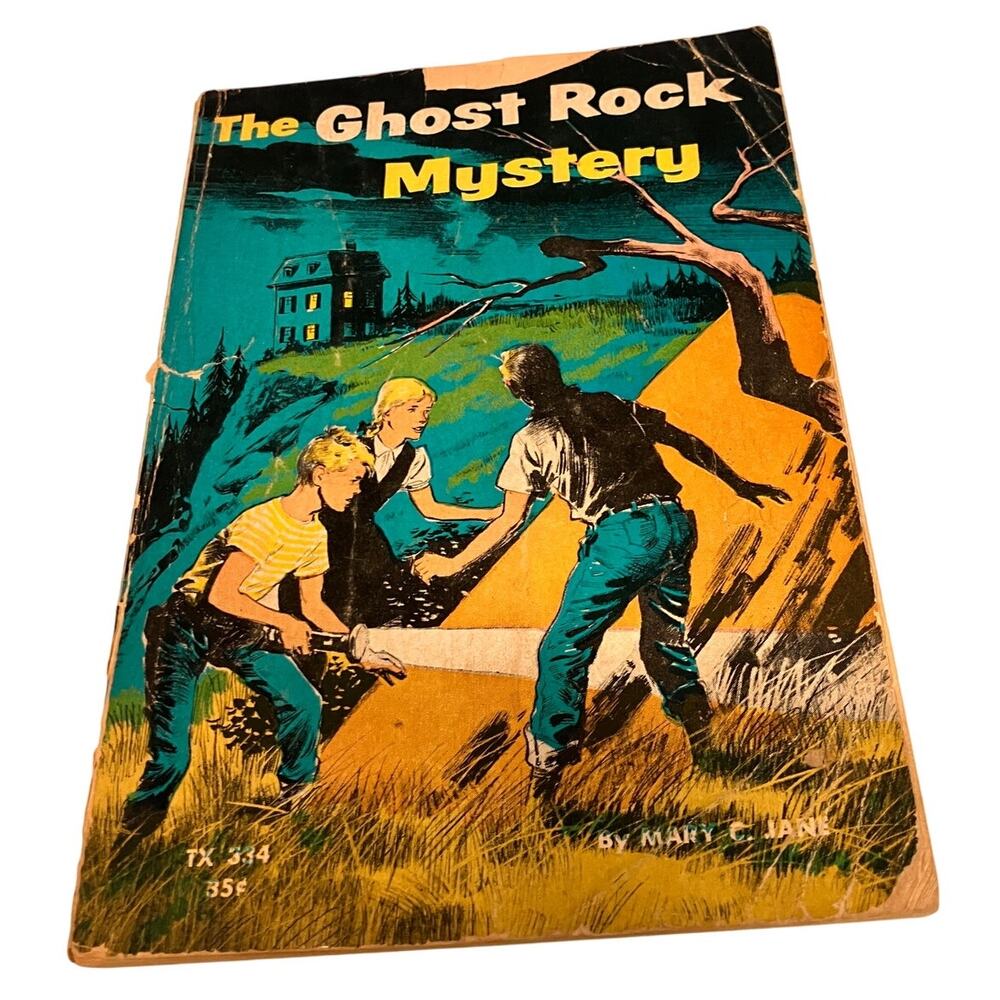The Ghost Rock Mystery Mary C Jane 1964 Scholastic Book Services‎ Vintage PB